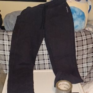 Reebok Black Sweatpants Sm